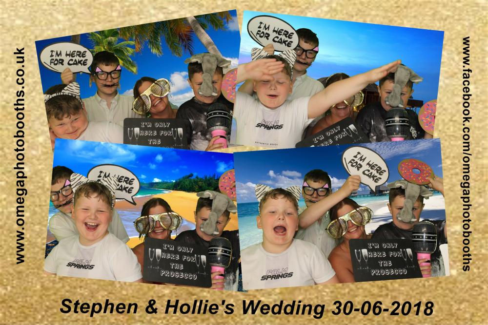 Stephen & Hollie's Wedding | View more photos from the event at gallery.omegaphotobooths.co.uk/u/OmegaPhotobooths/Stephen-Hollies-Wedding